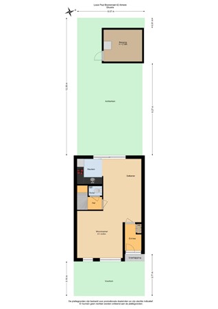 Floorplan - Louis Paul Boonstraat 42, 1321 KC Almere
